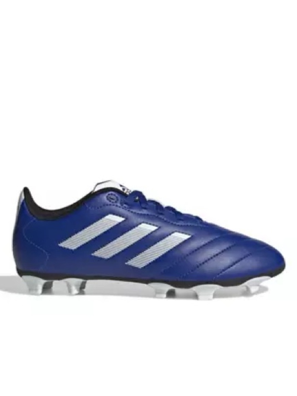 Adidas Goletto Royal Blue Soccer Cleats with White Stripes